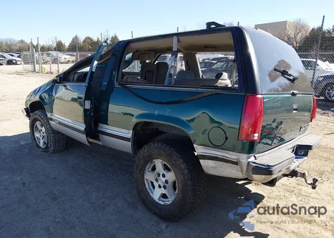 1997 Chevrolet Tahoe from USA, damaged, VIN 3GNEK18R4VG149594